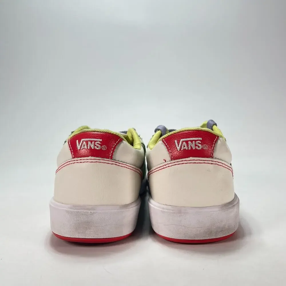 Vans Lowland CC Pop Marshmallow Retro Low Top Skate Shoes 721356 Women's Size 9